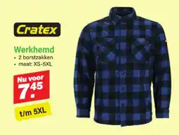 Van Cranenbroek Cratex Werkhemd aanbieding