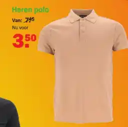Van Cranenbroek Heren polo aanbieding