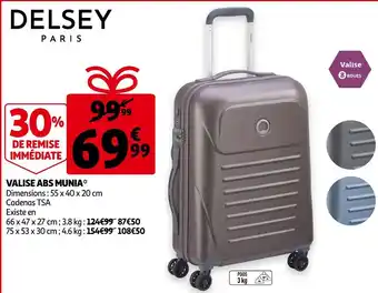 Auchan Valise Abs Munia aanbieding