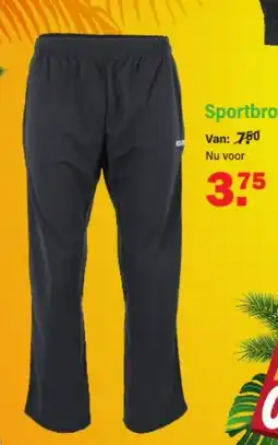 Van Cranenbroek Sportbroek aanbieding