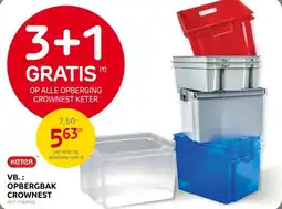Brico Keter opbergbak crownest aanbieding