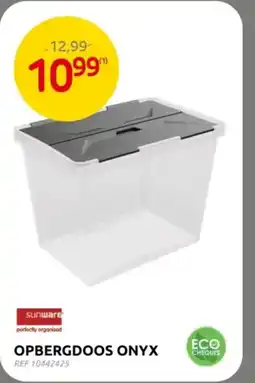 Brico Sunware opbergdoos onyx aanbieding