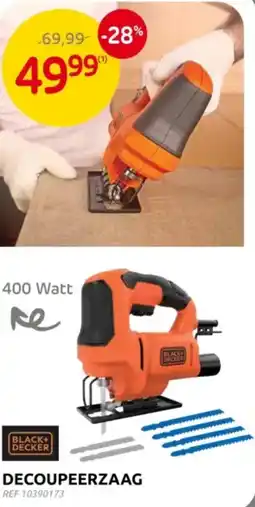 Brico Black + Decker decoupeerzaag aanbieding