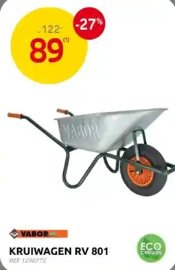 Brico Vabor kruiwagen RV 801 aanbieding
