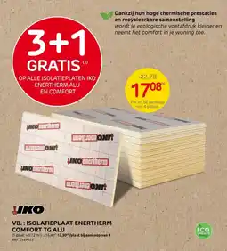 Brico Isolatieplaat Enertherm Comfort TG Alu aanbieding
