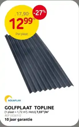 Brico Golfplaat Topline aanbieding