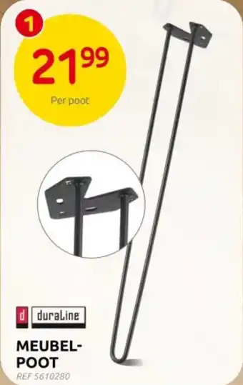 Brico Duraline Meubelpoot aanbieding