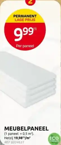 Brico Meubelpaneel aanbieding