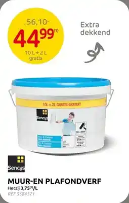Brico Sencys Muur en Plafondverf aanbieding