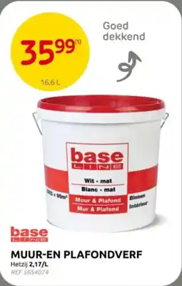 Brico Muur en Plafondverf aanbieding