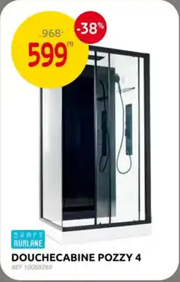 Brico Aurlane Douchecabine Pozzy 4 aanbieding
