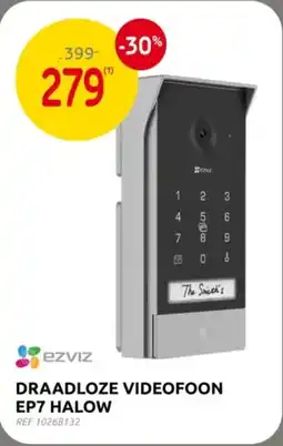 Brico Draadloze Videofoon EP7 Halow aanbieding