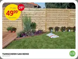 Brico Tuinscherm San Remo aanbieding
