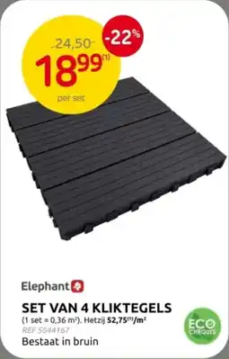 Brico Elephant Kliktegels aanbieding