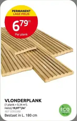Brico Vlonderplank aanbieding