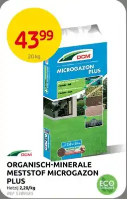 Brico DCM Organisch Minerale Meststof Microgazon Plus aanbieding