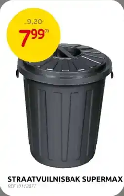 Brico Straatvuilnisbak Supermax aanbieding