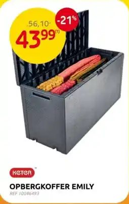 Brico Keter Opbergkoffer Emily aanbieding