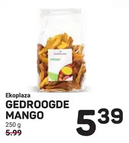 Ekoplaza Ekoplaza Gedroogde Mango aanbieding