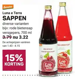 Ekoplaza Luna e Terra Sappen aanbieding