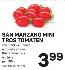 Ekoplaza San marzano mini tros tomaten aanbieding