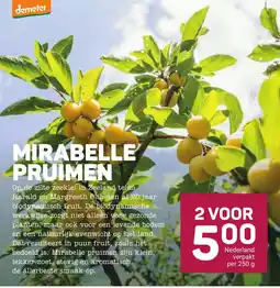 Ekoplaza Mirabelle Pruimen aanbieding