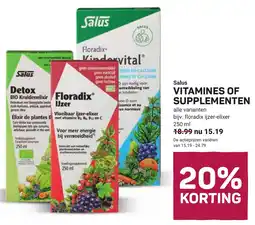 Ekoplaza Salus Vitamines of Supplementen aanbieding