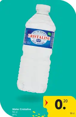 Carrefour Water Cristaline aanbieding