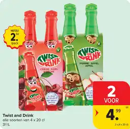 Carrefour Twist and Drink aanbieding