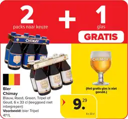 Carrefour Bier Chimay aanbieding