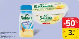 Carrefour Assortiment boter en room Balade aanbieding
