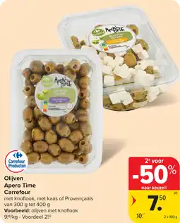 Carrefour Olijven Apero Time Carrefour aanbieding