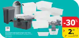 Carrefour Assortiment opbergoplossingen voor thuis aanbieding