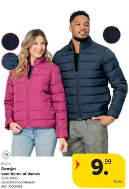 Carrefour Donsjas voor heren of dames aanbieding