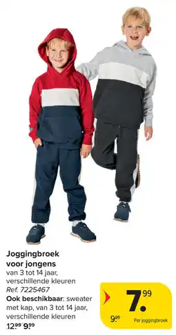 Carrefour Joggingbroek voor jongens aanbieding