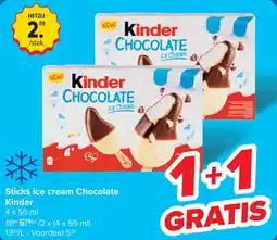 Carrefour Kinder Sticks ice cream Chocolate aanbieding