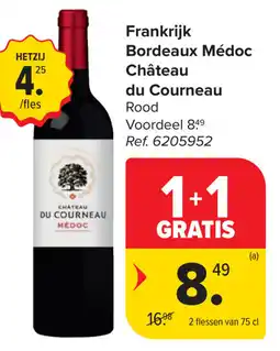 Carrefour Château du Courneau Bordeaux Médoc aanbieding