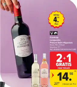 Carrefour Prieuré Saint Hippolyte Languedoc aanbieding