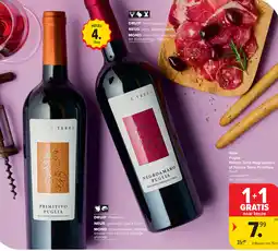 Carrefour Nostre Terre Negroamaro of Nostre Terre Primitivo Italië Puglia aanbieding