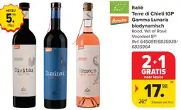 Carrefour Terre di Chieti IGP Gamma Lunaria biodynamisch aanbieding
