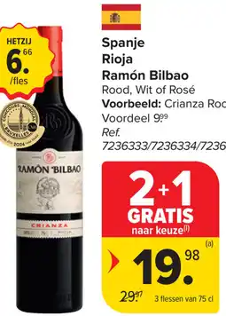 Carrefour Ramón Bilbao rioja aanbieding