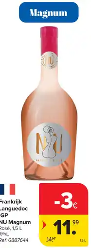 Carrefour NU Magnum Languedoc IGP aanbieding
