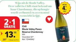 Carrefour Maule Valley Paseo Reserva Chardonnay aanbieding