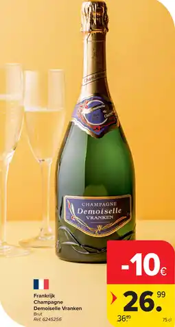 Carrefour Champagne Demoiselle Vranken aanbieding