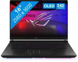 Coolblue ASUS ROG Strix SCAR 16 OLED G635LX-RW042W Azerty aanbieding