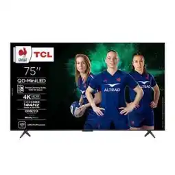 Electro Depot TCL 75MQLED75K - TV MINILED UHD 4K QLED 144Hz GoogleTV aanbieding