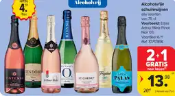 Carrefour Alcoholvrije schuimwijnen aanbieding