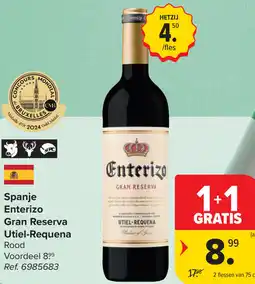Carrefour Enterizo Gran Reserva Utiel-Requena aanbieding