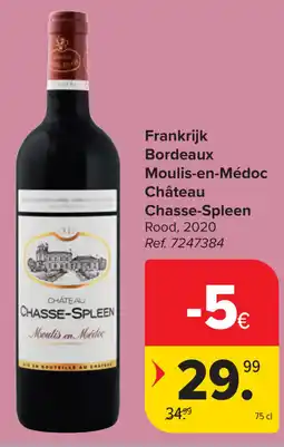Carrefour Château Chasse-Spleen Bordeaux Moulis-en-Médoc aanbieding