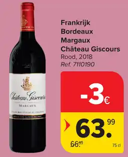 Carrefour Château Giscours Bordeaux Margaux aanbieding